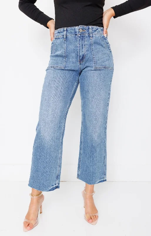 First Love Utility Jeans, YACHT