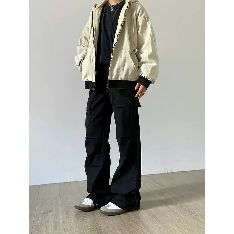 Multi Flap Pocket Cargo Pants