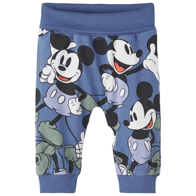 Name it Bijou Blue Dorm Mickey Pants