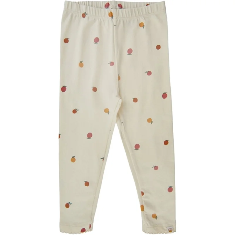 THE NEW Siblings White Swan Fruit Leggings