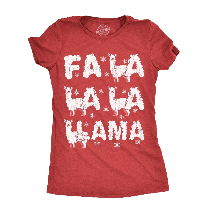 Fa La La La Llama Women's T Shirt