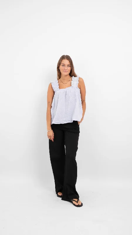 Lelou Top - Kentucky Blue