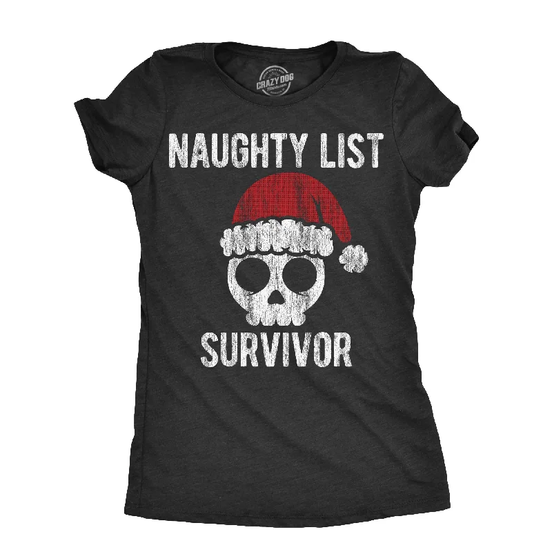 Naughty List Survivor Women's T Shirt