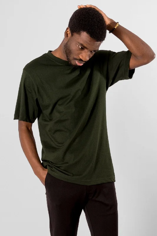 Oversized T-shirt - Bottlegreen