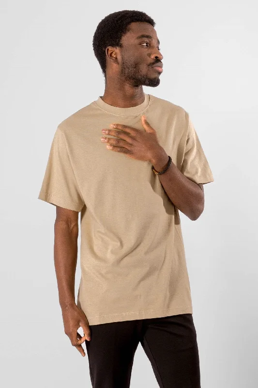 Oversized T-shirt - Sand