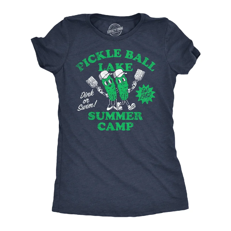 Pickleball Lake Summer Camp Women's T Shirt