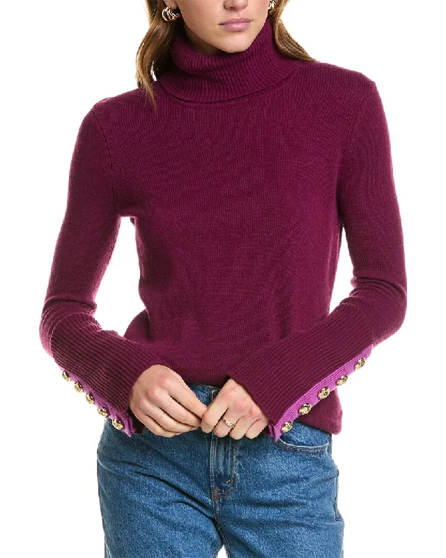 Ramy Brook Brianna Wool-Blend Sweater