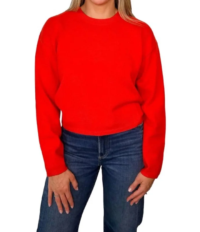 Samsa Top In Red