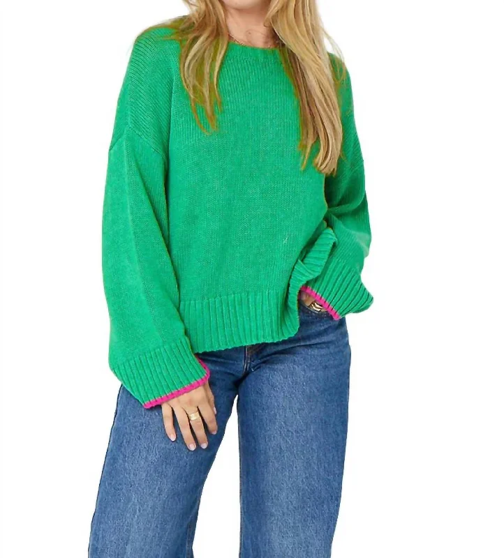 Summer Sweater In Green