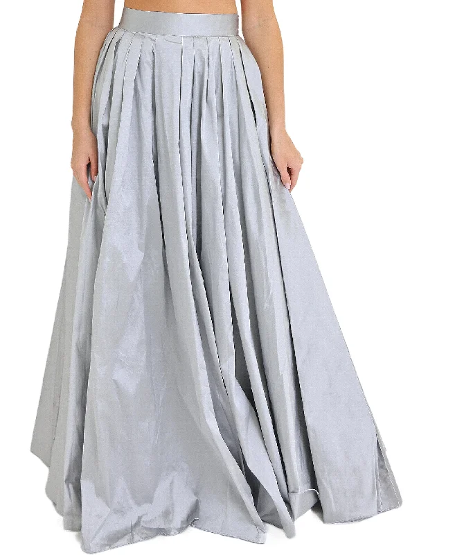 Solid Maxi Skirt