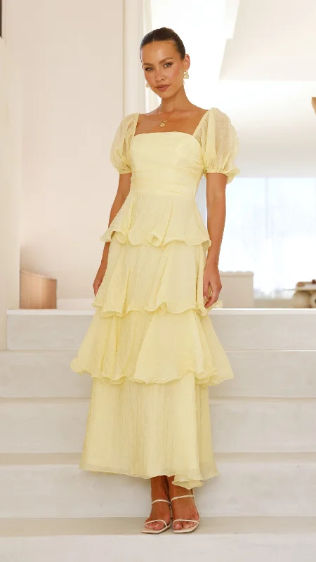 Lanelle Maxi Dress - Yellow