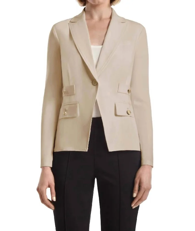 Courage Blazer In Sand