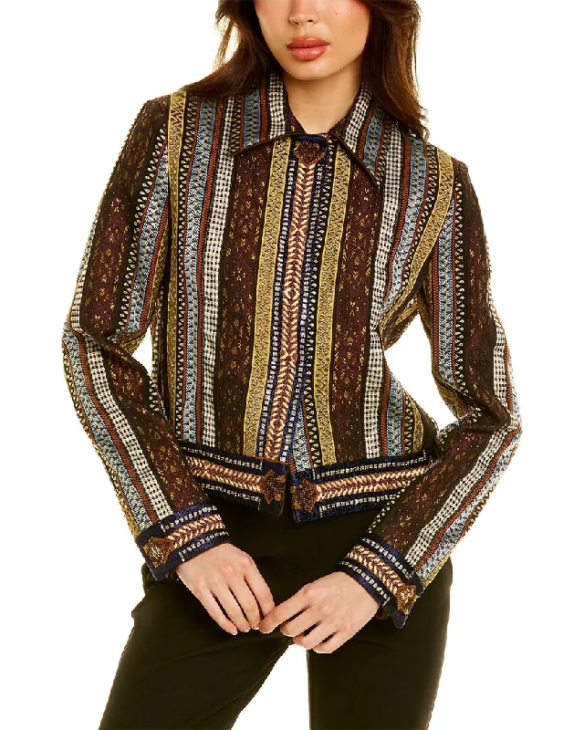 Etro Silk-Blend Jacket