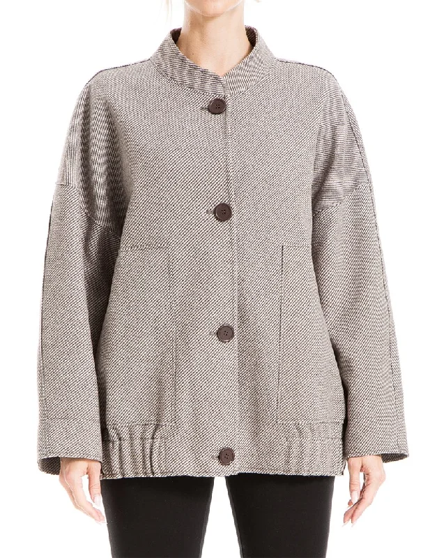 Max Studio Brushed Knit Jacket