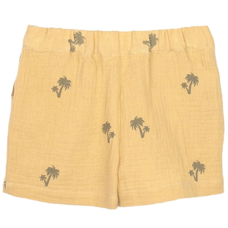 Fliink Almond Buff Aop Elmo Shorts