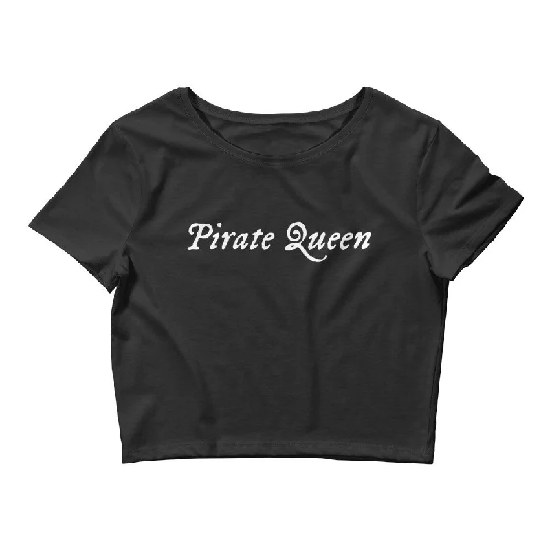 "Queen P" Crop Tee